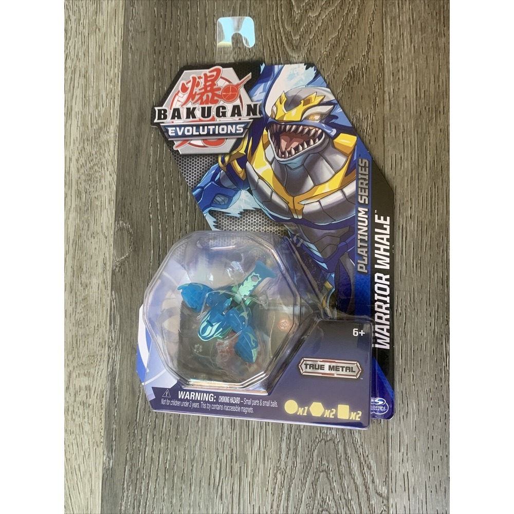 BAKUGAN EVOLUTIONS‎ WARRIOR WHALE PLATINUM SERIES - New/ Sealed